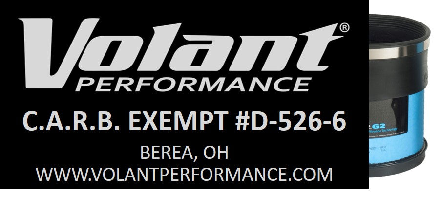 168406 CARB EO Sticker (D-526-6) 2007-2012 Dodge Nitro 4.0L V6