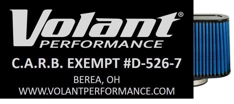 15974 CARB EO Sticker (D-526-7) 1996-2000 Chevrolet C2500, C/K 3500, 1996-99 Chevrolet K2500, 1996-98 GMC C2500 7.4L V8